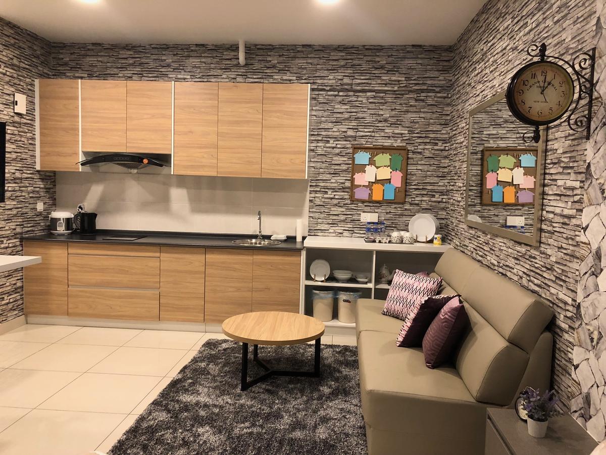 43m² studio Appartement, met 1 privé badkamer in Putrajaya Bangi Buitenkant foto