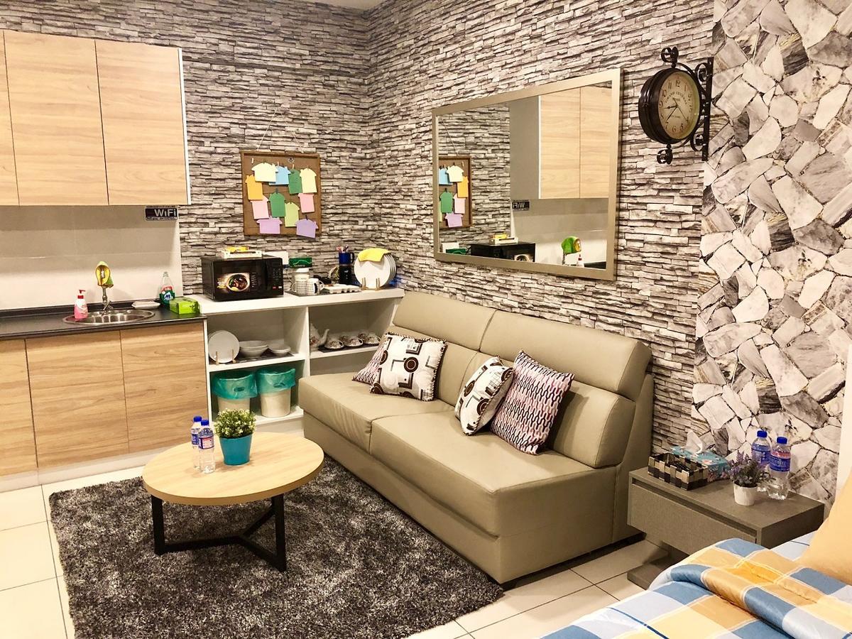 43m² studio Appartement, met 1 privé badkamer in Putrajaya Bangi Buitenkant foto