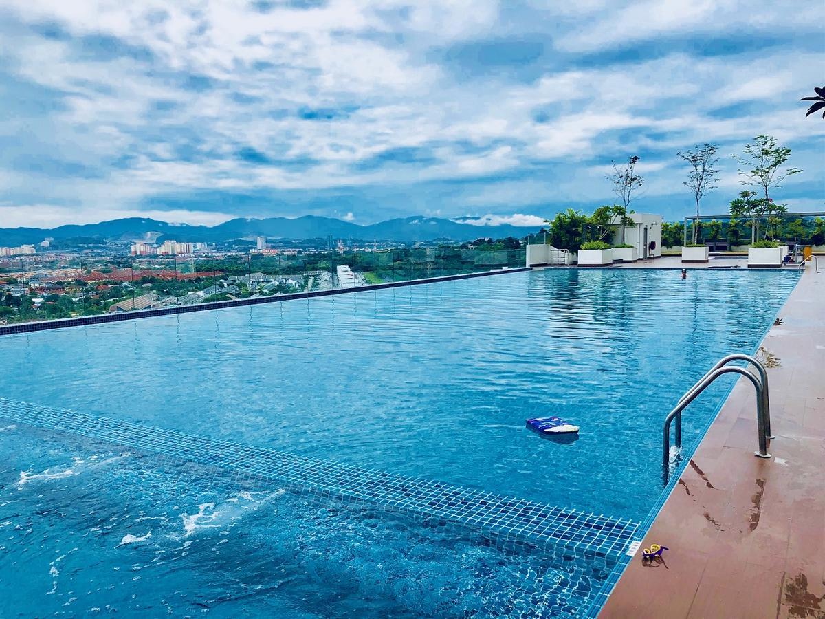 43m² studio Appartement, met 1 privé badkamer in Putrajaya Bangi Buitenkant foto